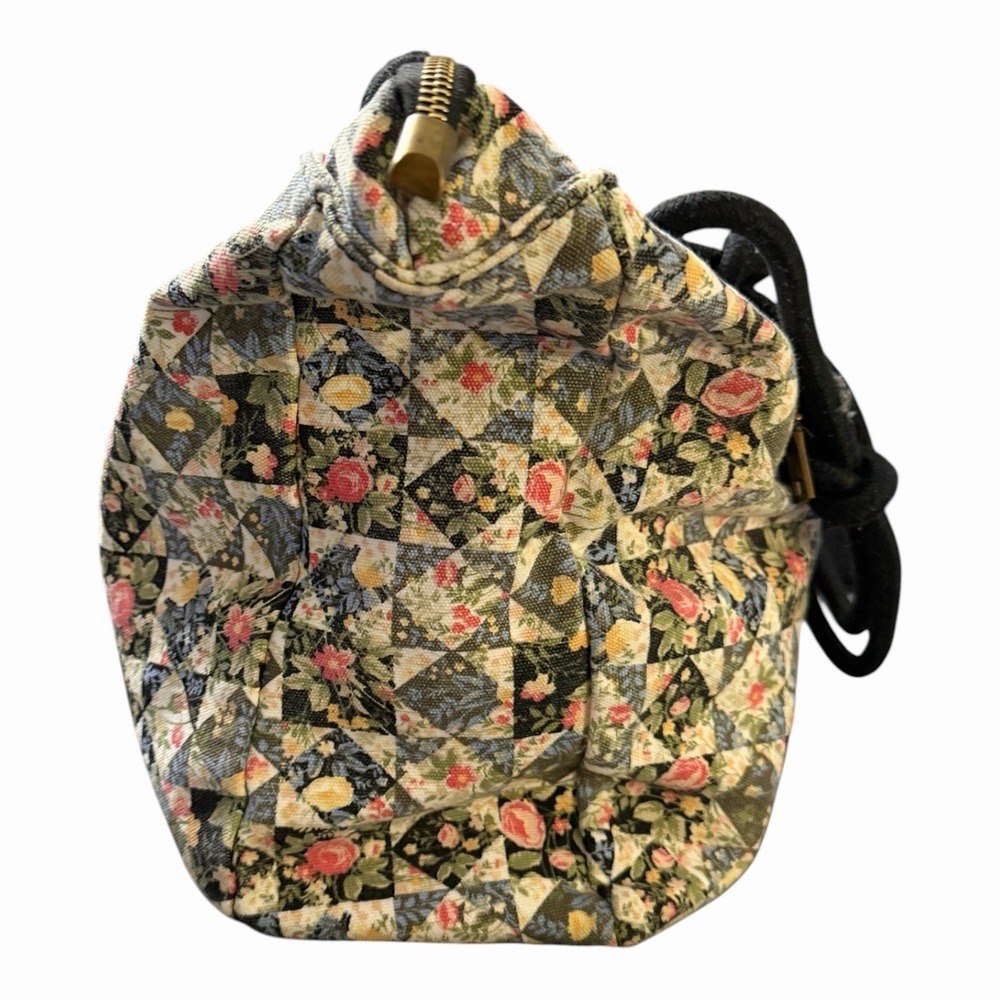 Farmhouse Is My Style Floral Patchwork Tote Bag - Picture 3 of 10